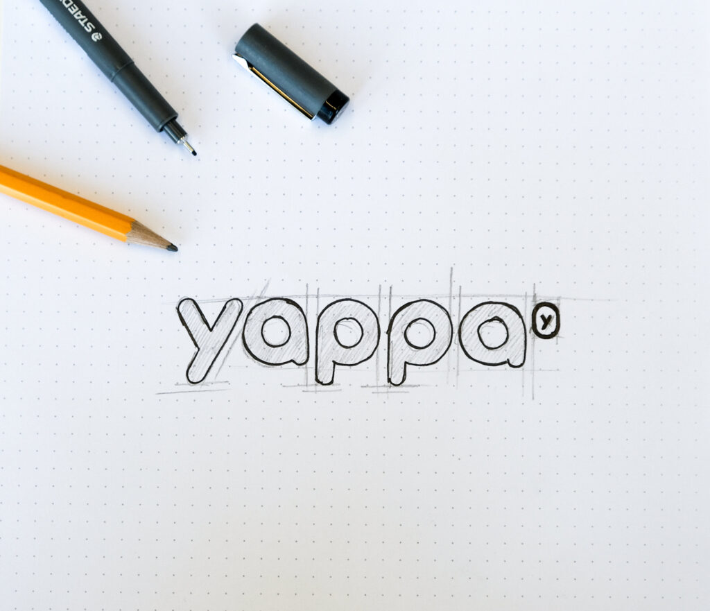 Yappa logo design